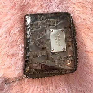 Michael Kors Silver Wallet